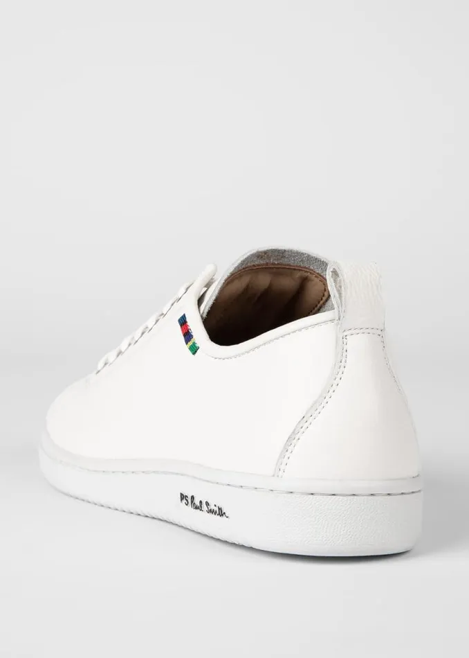 Mens Paul Smith The Classics White Calf Leather 039Miyata039 Sneakers Mens Paul Smith The Classics White Calf Leather 039Miyata039 Sneakers
