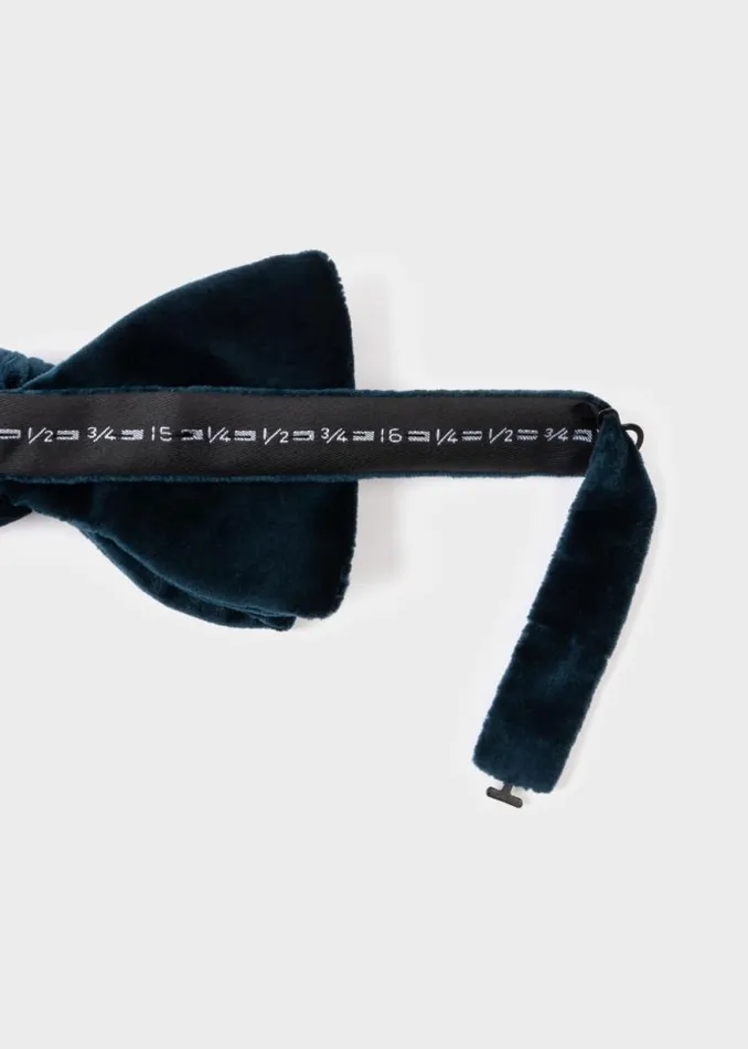 Mens Paul Smith Ties Midnight Blue Velvet SelfTie Bow Tie Mens Paul Smith Ties Midnight Blue Velvet SelfTie Bow Tie