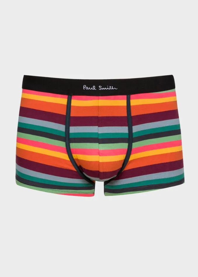Mens Paul Smith Underwear 039Artist Stripe039 Boxer Briefs Three Pack