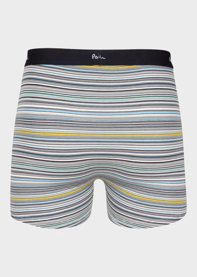 Mens Paul Smith Underwear 039Signature Stripe039 And Plain Long Boxer Briefs Seven Pack Mens Paul Smith Underwear 039Signature Stripe039 And Plain Long Boxer Briefs Seven Pack