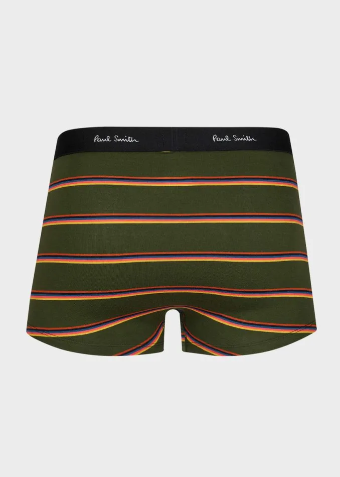 Mens Paul Smith Underwear Khaki 039Artist Stripe039 Boxer Briefs Mens Paul Smith Underwear Khaki 039Artist Stripe039 Boxer Briefs
