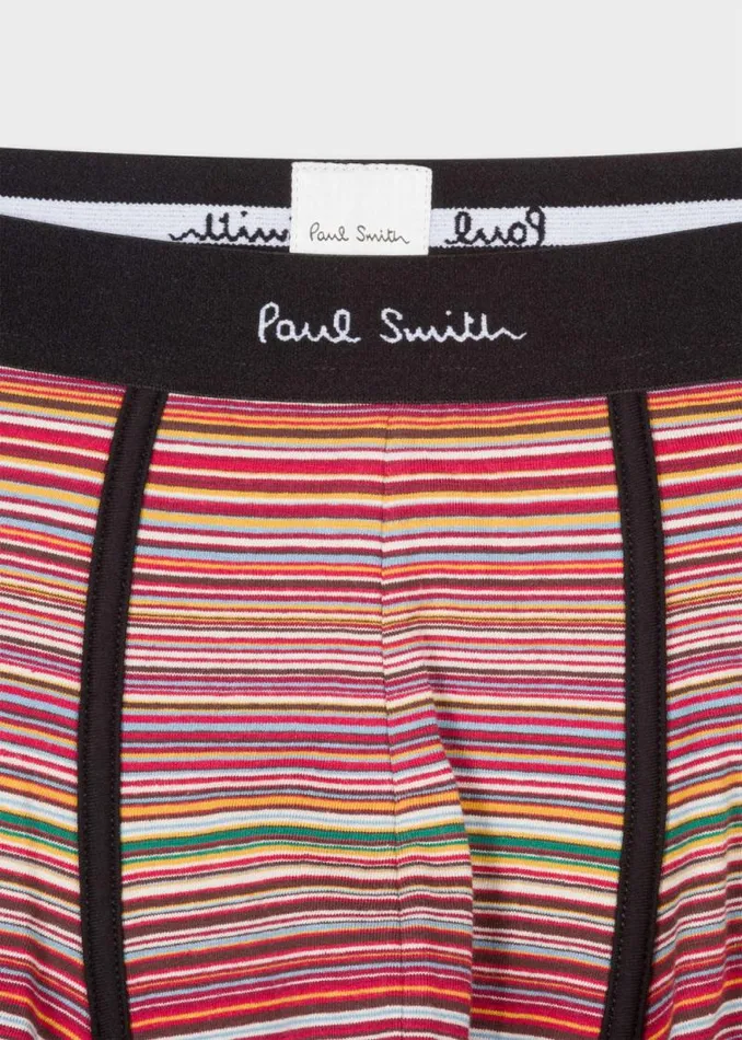 Mens Paul Smith Underwear Organic Cotton 039Signature Stripe039 And Plain Boxer Briefs Three Pack Mens Paul Smith Underwear Organic Cotton 039Signature Stripe039 And Plain Boxer Briefs Three Pack