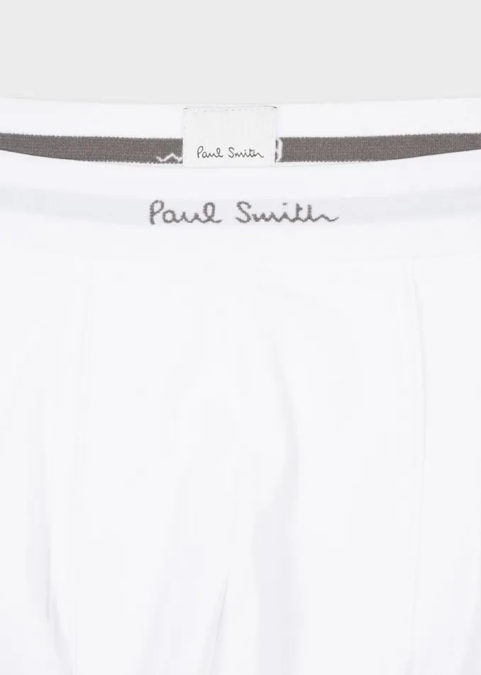 Mens Paul Smith Underwear Organic Cotton 039Signature Stripe039 And Plain Boxer Briefs Three Pack Mens Paul Smith Underwear Organic Cotton 039Signature Stripe039 And Plain Boxer Briefs Three Pack