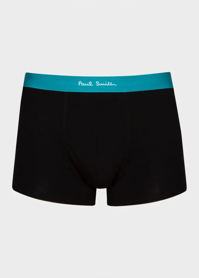 Mens Paul Smith Underwear OrganicCotton Black Boxer Briefs Seven Pack Mens Paul Smith Underwear OrganicCotton Black Boxer Briefs Seven Pack