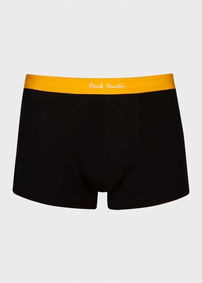 Mens Paul Smith Underwear OrganicCotton Black Boxer Briefs Seven Pack Mens Paul Smith Underwear OrganicCotton Black Boxer Briefs Seven Pack