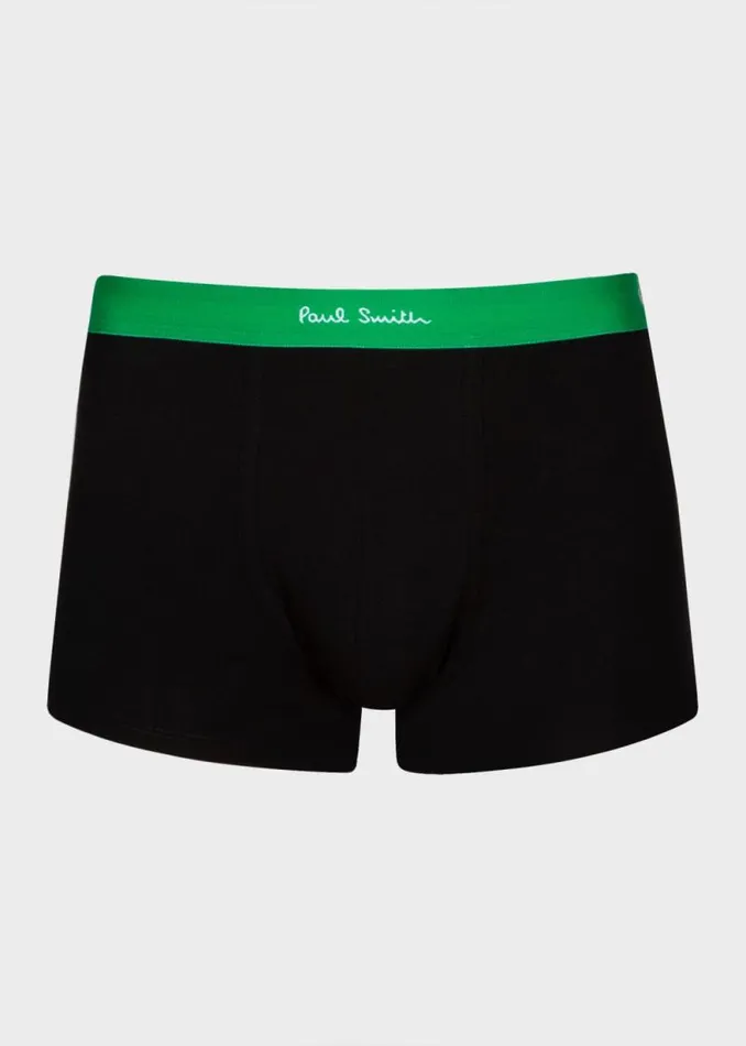 Mens Paul Smith Underwear OrganicCotton Black Boxer Briefs Seven Pack Mens Paul Smith Underwear OrganicCotton Black Boxer Briefs Seven Pack