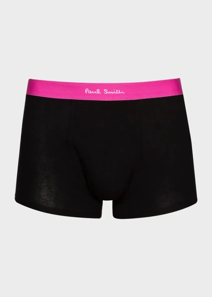Mens Paul Smith Underwear OrganicCotton Black Boxer Briefs Seven Pack Mens Paul Smith Underwear OrganicCotton Black Boxer Briefs Seven Pack
