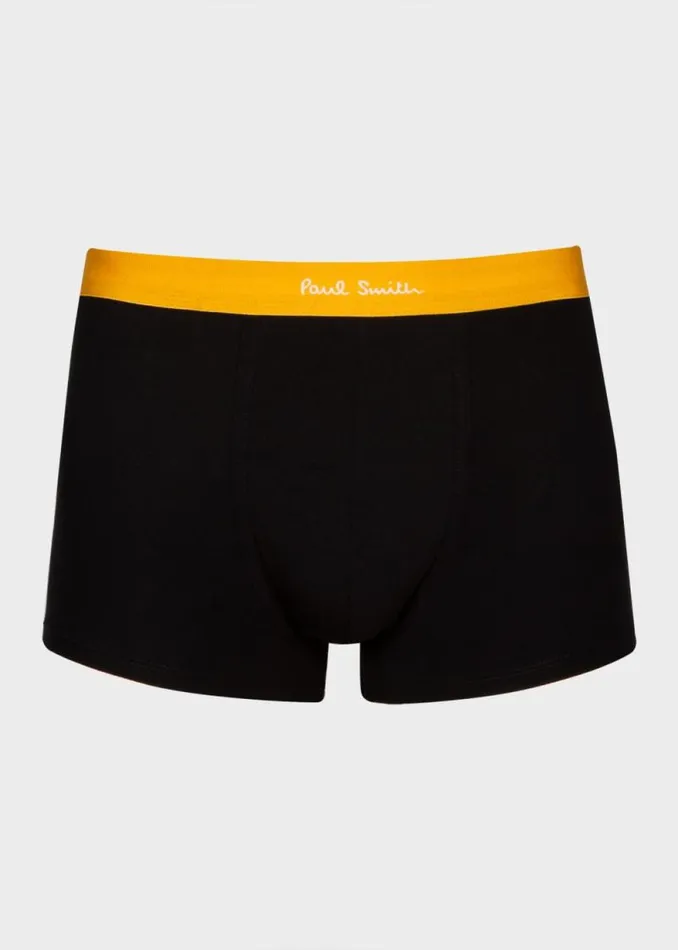 Mens Paul Smith Underwear OrganicCotton Black Boxer Briefs Seven Pack Mens Paul Smith Underwear OrganicCotton Black Boxer Briefs Seven Pack