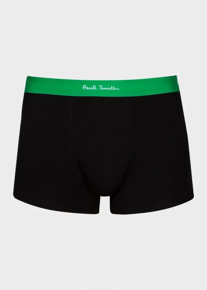 Mens Paul Smith Underwear OrganicCotton Black Boxer Briefs Seven Pack Mens Paul Smith Underwear OrganicCotton Black Boxer Briefs Seven Pack