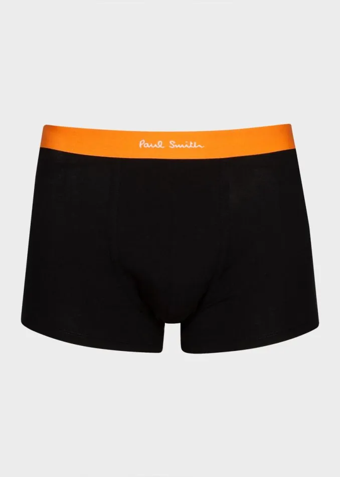 Mens Paul Smith Underwear OrganicCotton Black Boxer Briefs Seven Pack Mens Paul Smith Underwear OrganicCotton Black Boxer Briefs Seven Pack