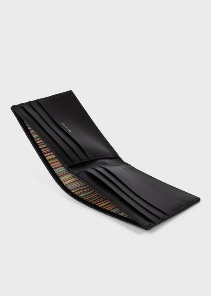 Mens Paul Smith Wallets Black 039Shadow Stripe039 Billfold Wallet Mens Paul Smith Wallets Black 039Shadow Stripe039 Billfold Wallet