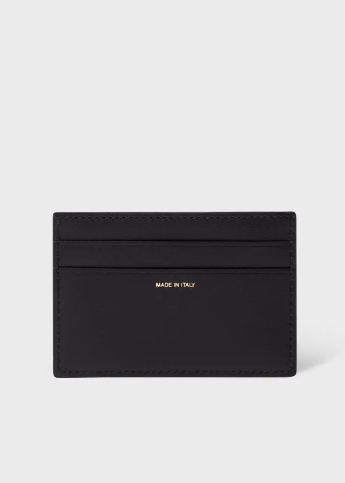 Mens Paul Smith Wallets Black Leather 039Signature Stripe Block039 Credit Card Holder Mens Paul Smith Wallets Black Leather 039Signature Stripe Block039 Credit Card Holder