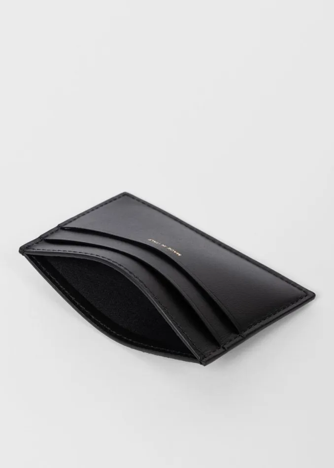 Mens Paul Smith Wallets Black Leather 039Signature Stripe Block039 Credit Card Holder Mens Paul Smith Wallets Black Leather 039Signature Stripe Block039 Credit Card Holder