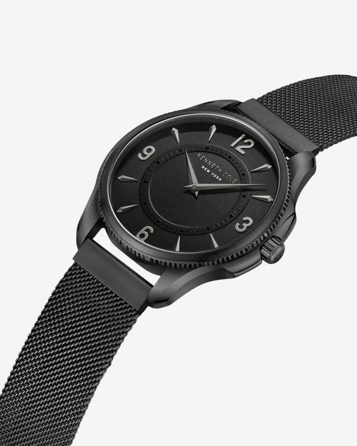 Mens Watches Men Kenneth Cole Modern Classic Interchangeable Straps Watch Set Black Mens Watches Men Kenneth Cole Modern Classic Interchangeable Straps Watch Set Black