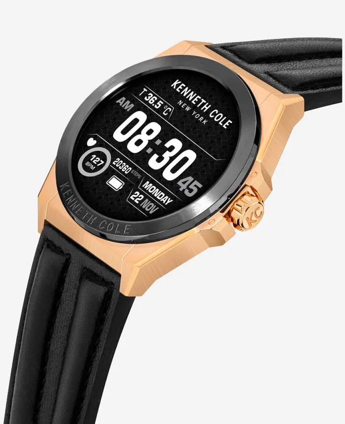 Mens Watches Men Kenneth Cole The Wellness Smartwatch 20 With Interchangeable Band Set Black Mens Watches Men Kenneth Cole The Wellness Smartwatch 20 With Interchangeable Band Set Black