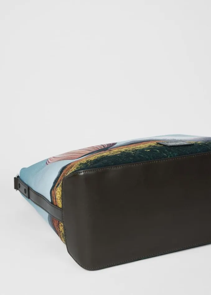 MensWomens Paul Smith Bags 039Signature Stripe Balloon Mount Fuji039 Print CrossBody Bag MensWomens Paul Smith Bags 039Signature Stripe Balloon Mount Fuji039 Print CrossBody Bag