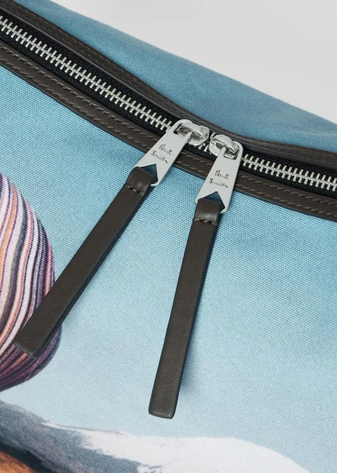 MensWomens Paul Smith Bags 039Signature Stripe Balloon Mount Fuji039 Print CrossBody Bag MensWomens Paul Smith Bags 039Signature Stripe Balloon Mount Fuji039 Print CrossBody Bag