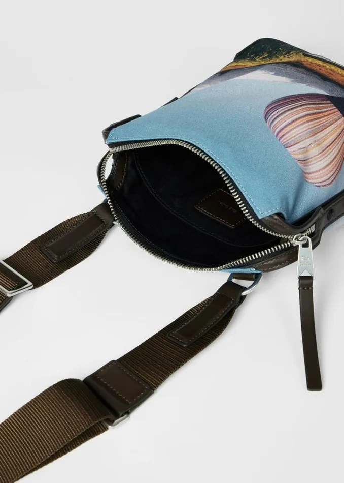 MensWomens Paul Smith Bags 039Signature Stripe Balloon Mount Fuji039 Print Flight Bag MensWomens Paul Smith Bags 039Signature Stripe Balloon Mount Fuji039 Print Flight Bag
