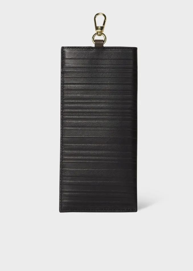 MensWomens Paul Smith Cases and Covers Khaki Leather 039Shadow Stripe039 Sunglasses Case MensWomens Paul Smith Cases and Covers Khaki Leather 039Shadow Stripe039 Sunglasses Case