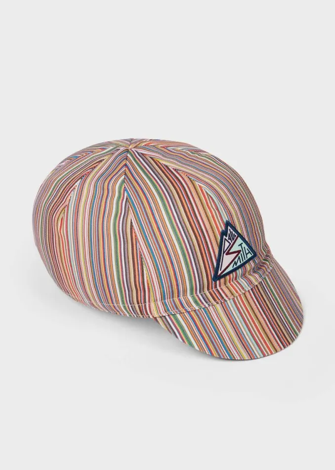 MensWomens Paul Smith Cycling 039Signature Stripe039 Cycling Cap