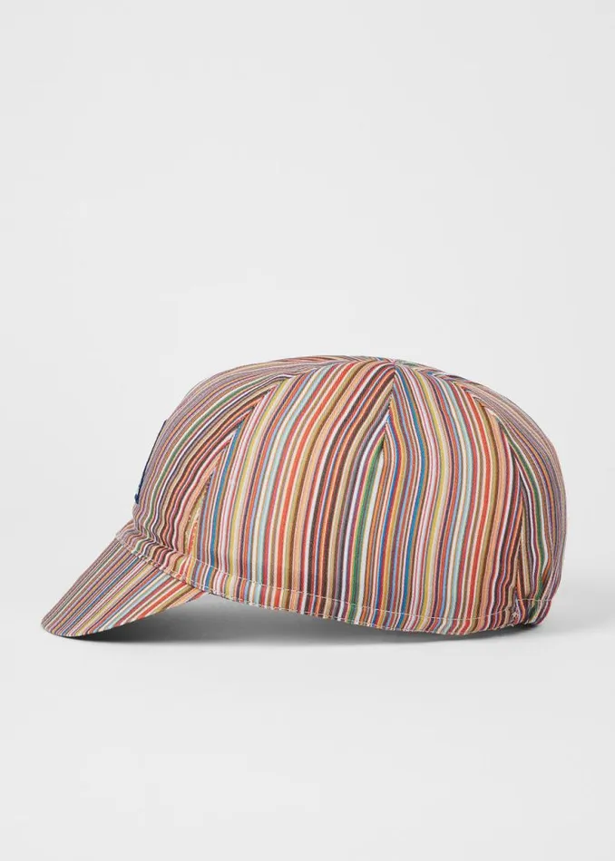 MensWomens Paul Smith Cycling 039Signature Stripe039 Cycling Cap MensWomens Paul Smith Cycling 039Signature Stripe039 Cycling Cap