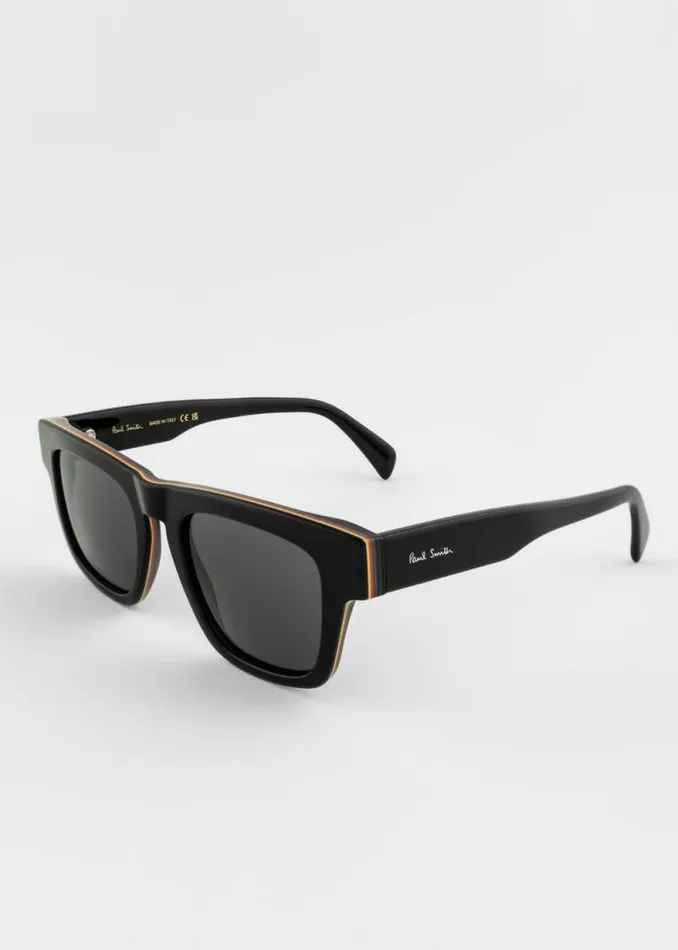 MensWomens Paul Smith Eyewear Black 039Kramer039 Sunglasses MensWomens Paul Smith Eyewear Black 039Kramer039 Sunglasses