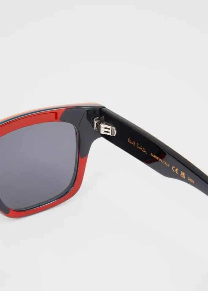 MensWomens Paul Smith Eyewear Black 039Kramer039 Sunglasses MensWomens Paul Smith Eyewear Black 039Kramer039 Sunglasses
