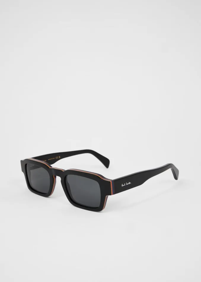 MensWomens Paul Smith Eyewear Black 039Latimer039 Sunglasses MensWomens Paul Smith Eyewear Black 039Latimer039 Sunglasses