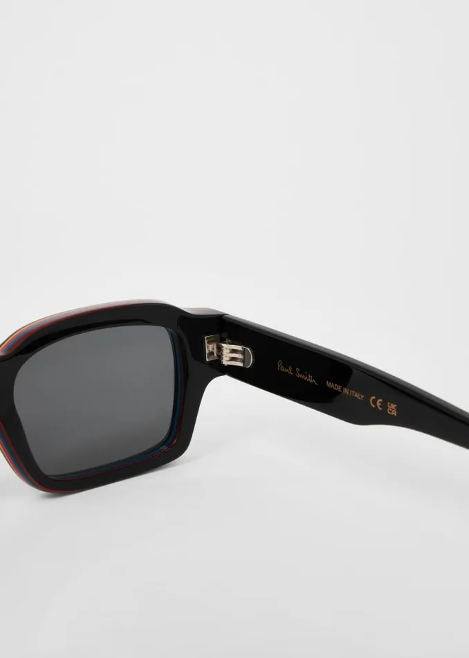 MensWomens Paul Smith Eyewear Black 039Latimer039 Sunglasses MensWomens Paul Smith Eyewear Black 039Latimer039 Sunglasses