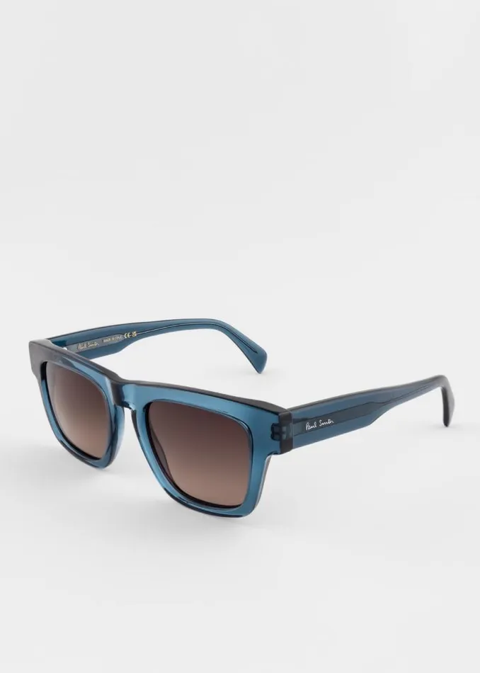 MensWomens Paul Smith Eyewear Blue 039Kramer039 Sunglasses MensWomens Paul Smith Eyewear Blue 039Kramer039 Sunglasses