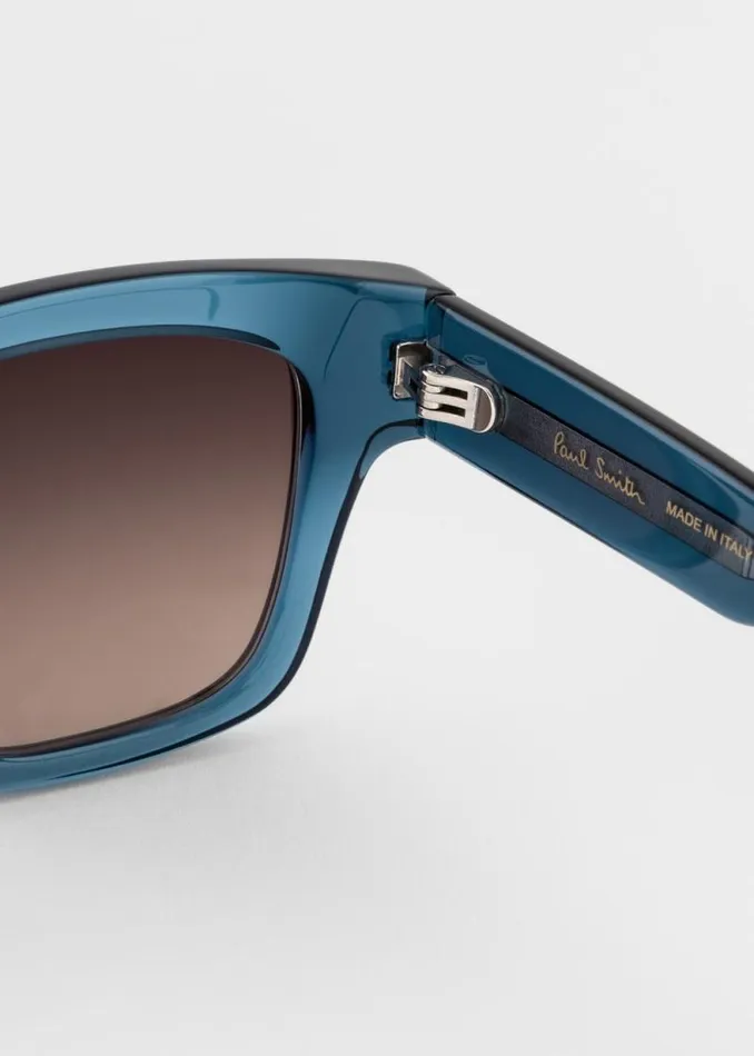 MensWomens Paul Smith Eyewear Blue 039Kramer039 Sunglasses MensWomens Paul Smith Eyewear Blue 039Kramer039 Sunglasses