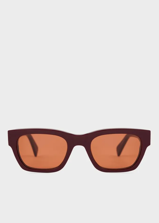 MensWomens Paul Smith Eyewear Burgundy 039Loxham039 Sunglasses
