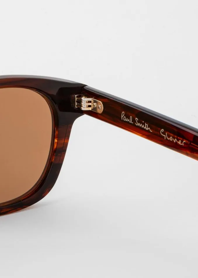MensWomens Paul Smith Eyewear Havana 039Glover039 Sunglasses MensWomens Paul Smith Eyewear Havana 039Glover039 Sunglasses