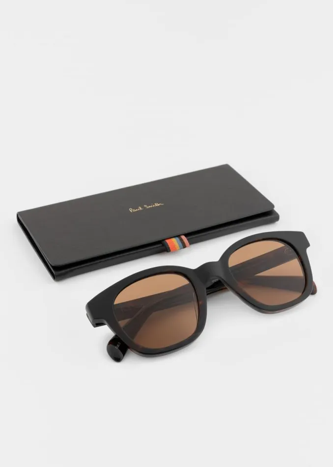 MensWomens Paul Smith Eyewear Havana 039Glover039 Sunglasses MensWomens Paul Smith Eyewear Havana 039Glover039 Sunglasses