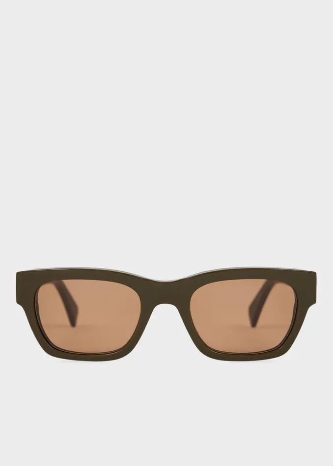 MensWomens Paul Smith Eyewear Olive 039Loxham039 Sunglasses
