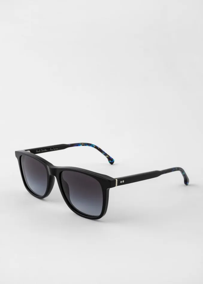 MensWomens Paul Smith Monogrammed Gifts Black 039Gibson039 Sunglasses MensWomens Paul Smith Monogrammed Gifts Black 039Gibson039 Sunglasses