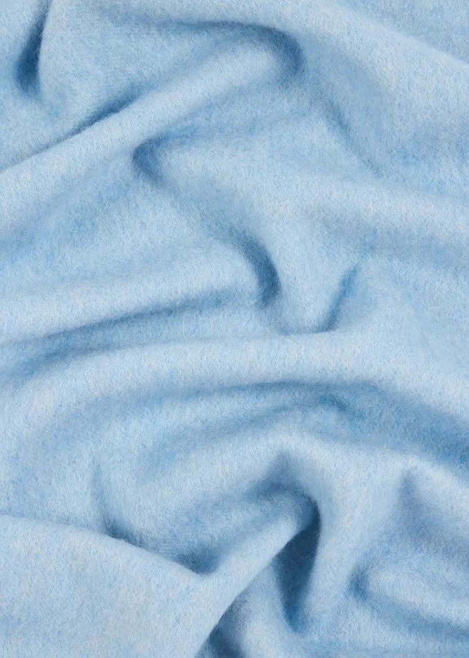MensWomens Paul Smith Monogrammed Gifts Light Blue Tonal Embroidered Logo Cashmere Scarf MensWomens Paul Smith Monogrammed Gifts Light Blue Tonal Embroidered Logo Cashmere Scarf