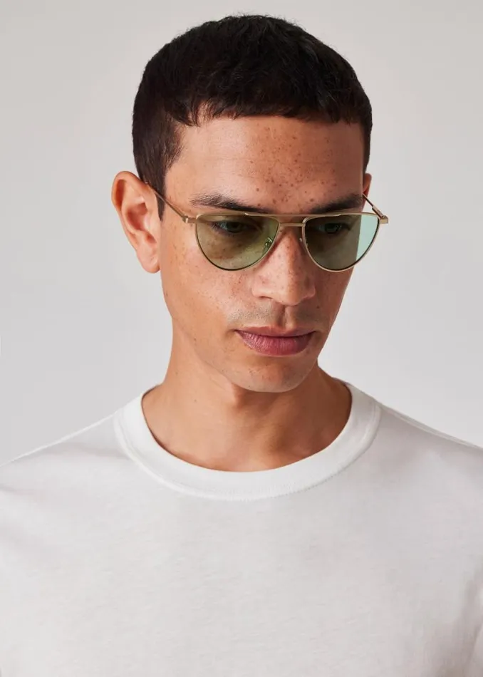 MensWomens Paul Smith Monogrammed Gifts Matte Gold 039Garner039 Sunglasses MensWomens Paul Smith Monogrammed Gifts Matte Gold 039Garner039 Sunglasses