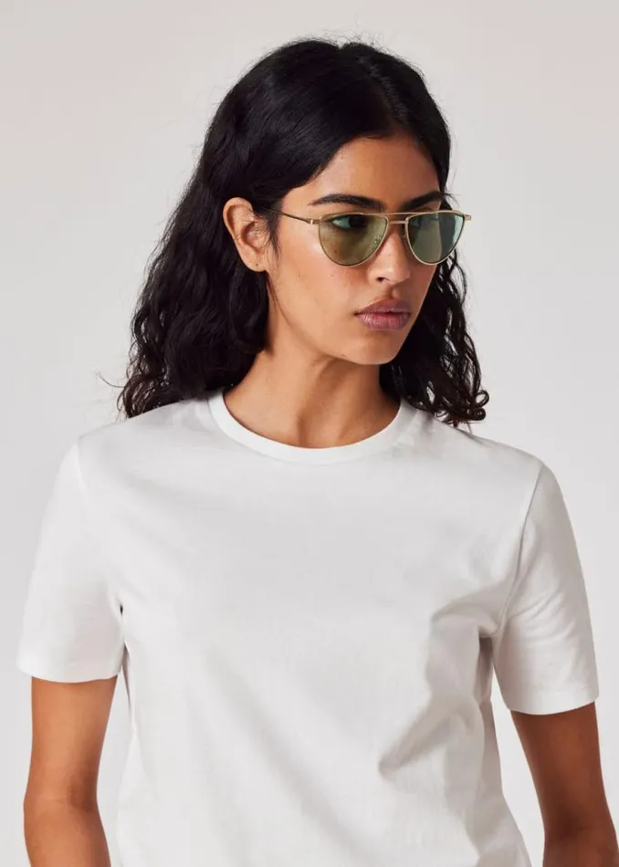 MensWomens Paul Smith Monogrammed Gifts Matte Gold 039Garner039 Sunglasses MensWomens Paul Smith Monogrammed Gifts Matte Gold 039Garner039 Sunglasses