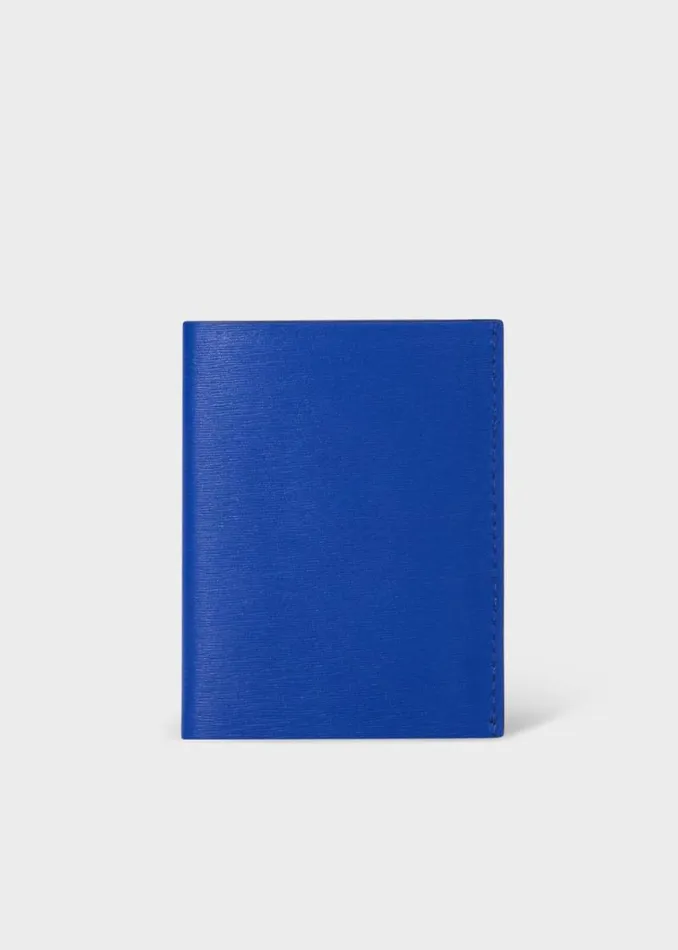 MensWomens Paul Smith Wallets Blue PopUp Leather Card Holder MensWomens Paul Smith Wallets Blue PopUp Leather Card Holder