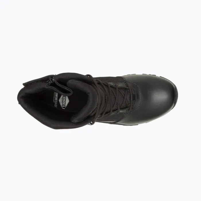 Moab 3 8034 Tactical Response Zip Waterproof Boot Black Men Merrell Boots