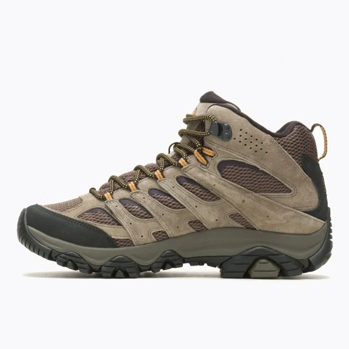 Moab 3 Mid Wide Width Walnut Men Merrell Boots