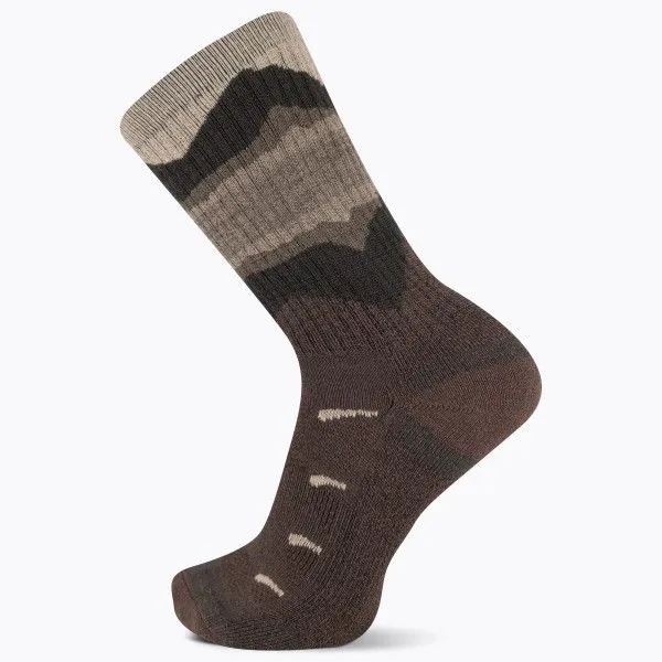 Moab Hiking Crew Sock Brown Grey MenWomen Merrell Socks