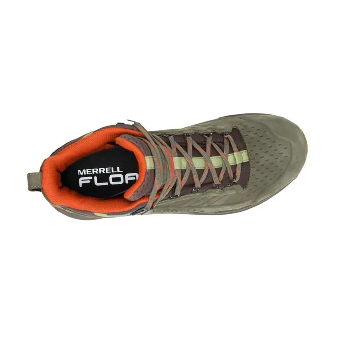 Moab Speed 2 Leather Mid Waterproof Olive Men Merrell Boots