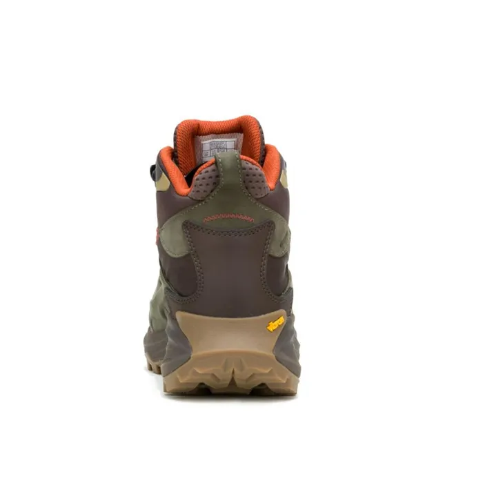 Moab Speed 2 Leather Mid Waterproof Olive Men Merrell Boots