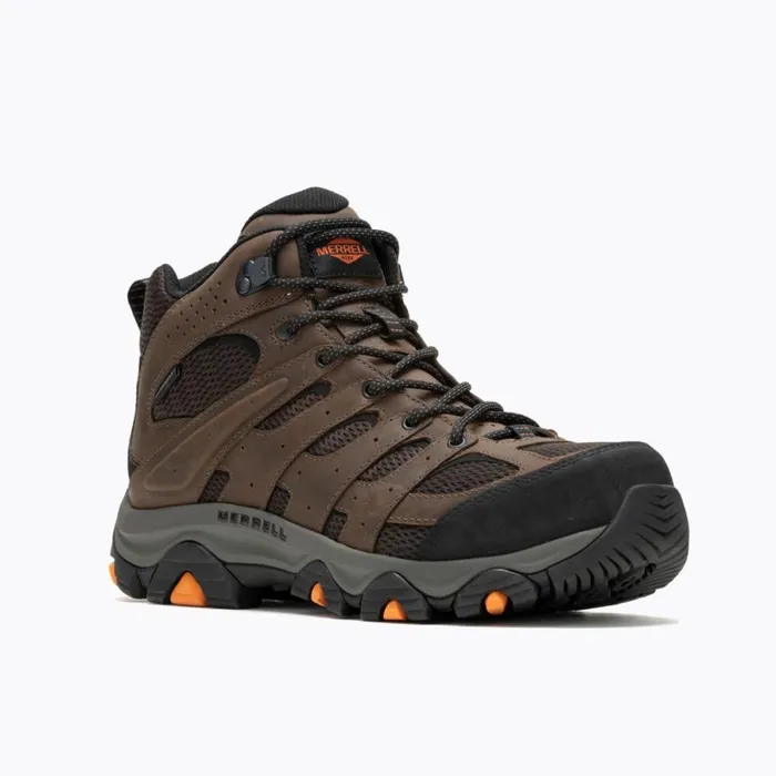 Moab Vertex 2 Mid Waterproof Carbon Fiber Work Boot Earth Men Merrell Boots