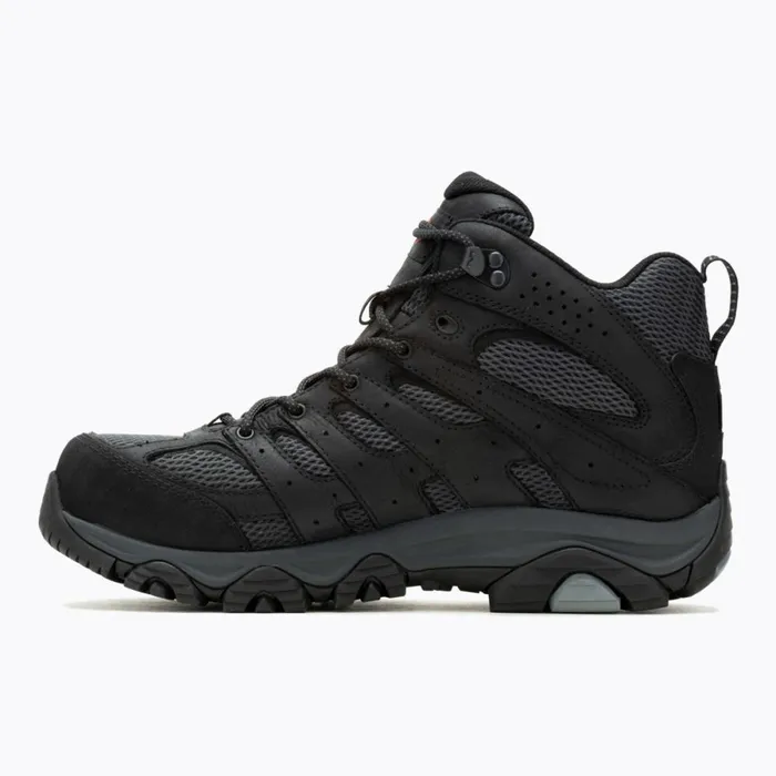Moab Vertex 2 Mid Waterproof Carbon Fiber Work Boot Wide Width Blackgranite Men Merrell Boots