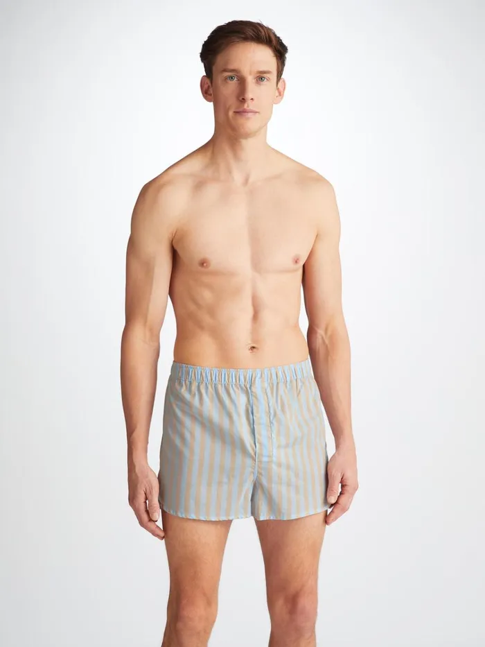 Modern Fit Boxer Shorts Men Derek Rose Modern Fit Boxers Amalfi 20 Cotton Batiste Blue Modern Fit Boxer Shorts Men Derek Rose Modern Fit Boxers Amalfi 20 Cotton Batiste Blue