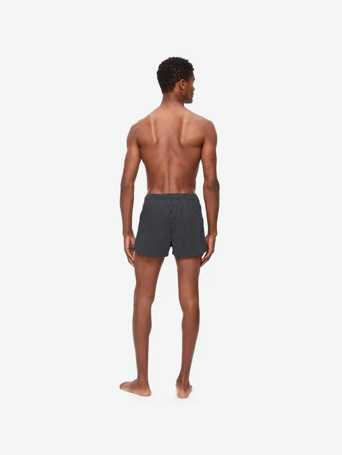 Modern Fit Boxer Shorts Men Derek Rose Modern Fit Boxers Plaza 21 Cotton Batiste Navy
