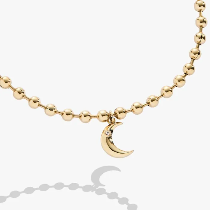Moon Ball Chain Bracelet Stainless Steel Gold Women Alex And Ani Bracelets Moon Ball Chain Bracelet Stainless Steel Gold Women Alex And Ani Bracelets